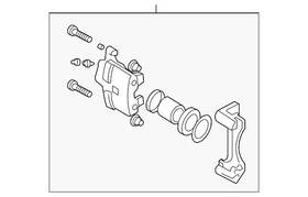 41011-6rr0b Nissan Genuine Caliper