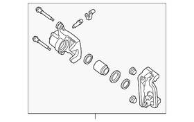 44001-6ca0d Nissan Genuine Disc Brake Caliper