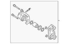 44001-9n00a Nissan Genuine Disc Brake Caliper