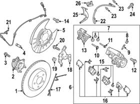 44141-6ca0b Nissan Genuine Pin Bolt