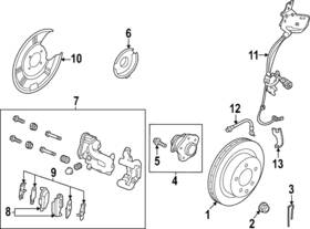 D4000-7ba1e Nissan Genuine Caliper Assembly