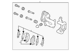 D4010-6ca3b Nissan Genuine Disc Brake Caliper