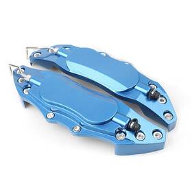 Nomura 740000317585 2 Pcs New Car 3d Metal Brake Caliper Covers Universal Medium Blue