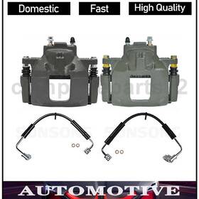 Compltsm241207024668 Nugeon Automotivecomponents Sunsong Brake Line Hose Front Caliper Fits Jeep Wrangler 3.8l