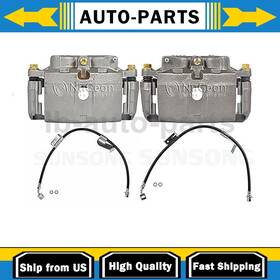 Lapam241213204057qy Nugeon Automotivecomponents Sunsong Front Brake Calipers Hoses Line Fits Chevrolet Express 2500 6.0l