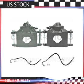 Sop3m241214089034 Nugeon Automotivecomponents Sunsong 4x Front Car Brake Calipers With Hose Line Fits 1979 1980 Chevrolet C20