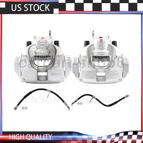 Sop3m241214174464 Nugeon Automotivecomponents Sunsong 4x Front Car Brake Calipers With Hose Line Fits Lincoln Mkz 3.7l 2.0l 3.0l