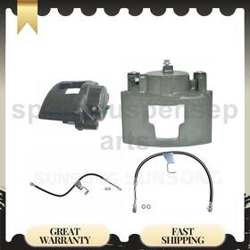 Stsu05222025line0652 Nugeon Automotivecomponents Sunsong 4x Front Brake Calipers With Hoses Fits 1991 Gmc K3500