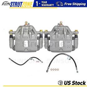 Stsum250109086265 Nugeon Automotivecomponents Sunsong 4 Front Car Brake Calipers Hydraulic Hose Line Fits Hyundai Elantra 2.0l