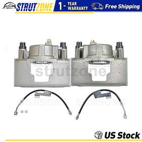 Stsum250109184263 Nugeon Automotivecomponents Sunsong 4 Front Car Brake Calipers Hydraulic Hose Line Fits 2000 Gmc C2500 C3500
