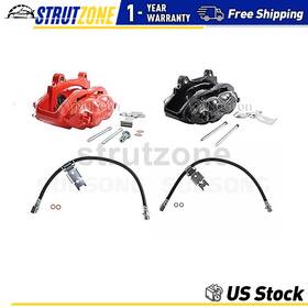 Stsum250110028856 Nugeon Automotivecomponents Sunsong 4xbrake Calipers Brake Hose Line Front Fits Dodge Challenger 6.4l 5.7l 6.1l