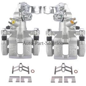 19b2068 Oe Quality Pair Rear Disc Brake Calipers With Bracket For 1998 - 2008 Honda Accord Acura Tsx