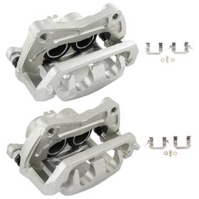 Pt84566301am Partsmarket2018 Brake Calipers For 2006-2012 Infiniti Fx35 V6 3.5l Front Pair With Bracket