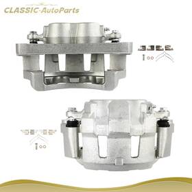 Pt845737am Partsmarket2018 Front Pair With Bracket For 1999-2000 Ford F-250 Super Duty 4wd Brake Calipers