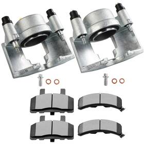 Pt84844301am Partsmarket2018 Brake Calipers Pair Front And Ceramic Pads Kit Fits Chevrolet K1500 K2500 Tahoe