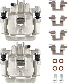 2311dbc085qus  Philtop Brake Caliper Rear Compatible With 2003-2008 Pilot 2001-2006 Mdx