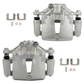 Pt845-574-01m Pmt2018 Fits 2010 2011 2012 2013 Kia Forte Koup Front Pair Brake Calipers With Bracket