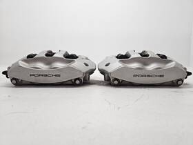 1040-n Porsche 1040-n/a 2015 Cayenne Rear Lh And Rh Brembo Brake Calipers Pair Oem