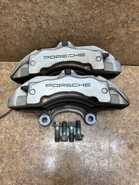 18zl Porsche 18zr/18zl 2003-2010 Cayenne Front Brake Caliper Set Brembo Silver 18zr