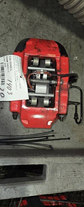 536-50483l Porsche Driver Caliper Rear 14.09 Inch Diameter Fits 04-6 08-10 Cayenne L135820