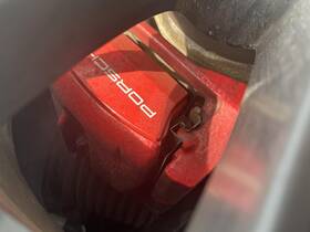 536-61572 Porsche 17 18 Macan Left Rear Brake Caliper 12.99 Rotor Size Opt I1lg I1zk