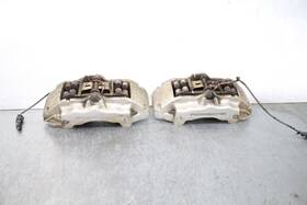 5l1023 Porsche 2004-2010 Cayenne Front Brake Caliper Set Brembo Silver 18zr 18zl Lm88