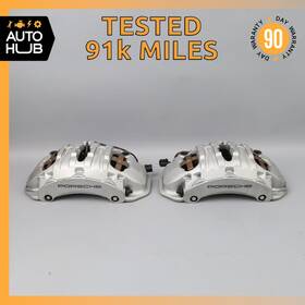 7pp615149g Porsche 10-23 Cayenne 958 Panamera Front Brake Calipers Left And Right Set Oem 91k