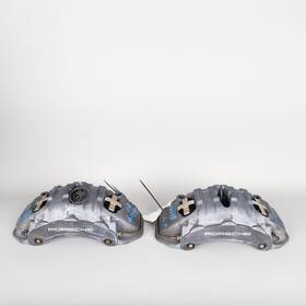 7pp615149t Porsche 2011-2014 Cayenne 3.0 / 3.6 Front Brake Calipers Brembo Black Oem