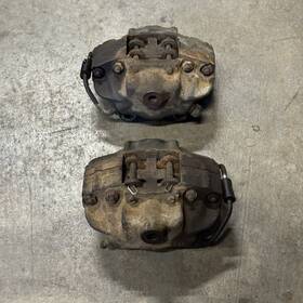 Porsche 911 351 907 00 912 Brake Caliper Pair Rear Brakes Swb Non-vented Rotor