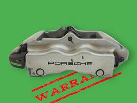 95535242140 Porsche 2003-2006 Cayenne Rear Left Driver Side Brake Caliper Silver