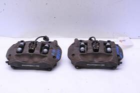 95835242301-24074 Porsche 2011-2018 Cayenne 3.6 Rear Brake Calipers Brembo Black