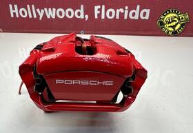 95b615406g Porsche 2015-2024 Macan Turbo - Rear Right Brake Caliper With Motor Red Oem 58k