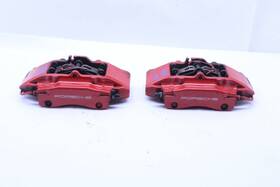 98635242310-23106 Porsche 2013-2016 Boxster Cayman 981 3.4 Rear Brake Calipers Brembo Pair Red