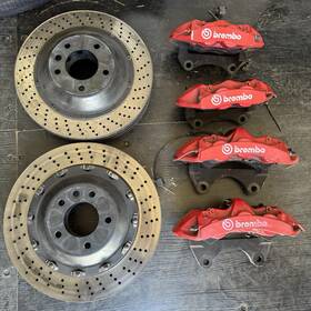 99135205786 Porsche Brembo 4-piston Gt System Rear 6-piston Front