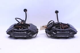 99335242100-w1199 Porsche 1995-1998 911 993 Rear Brake Calipers Pair Brembo Black