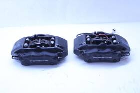 99635142501-24151 Porsche 1999-2012 911 Front Brake Calipers Brembo Set Pair Black