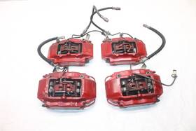 99635142611 Porsche 2003 Boxster 986 Conv #402 Front Rear Brake Calipers Red S Model 3.2l