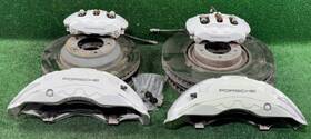 9y0615601c Porsche 2019-2023 Cayenne Turbo Caliper Rotor Pads Set Pscb Oem