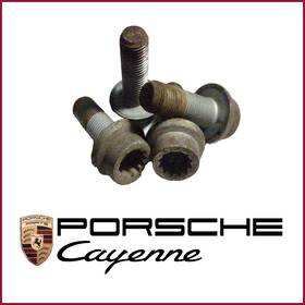 N10555602 Porsche Cayenne Brake Caliper Bolts Rear Left Right L R Triple Square M14 03-10