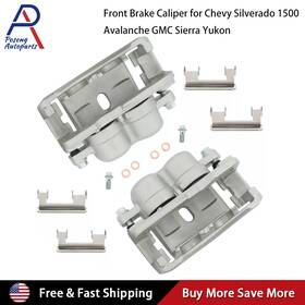 18b4729 Poseng 18b4728 Front Pair 2 Brake Caliper For Chevy Silverado 1500 Avalanche Gmc Sierra Yukon