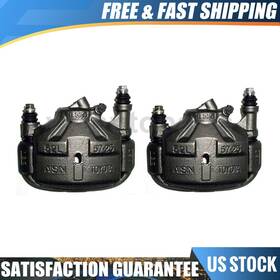 Vvau250916056840 Posi Quiet Front Disc Brake Caliper 2pcs For 1988-1991 Toyota Camry