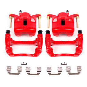 Tlx-psbs2698-cl360a72 Power Stop Brake Caliper For Toyota Matrix 2003-2008 Front Red With Brackets