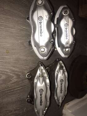 L5084 Power Stop 4 Brembo Brake Caliperstock Replacement Calipers With Rotors