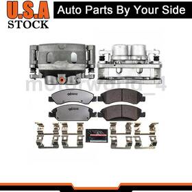 Motowld241205000462 Power Stop Front Brake Pads Calipers Fits Chevrolet Avalanche 5.3l 6.0l