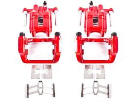 Power Stop Rear Red Powder Coated Brake Caliper Pair 22vpbp Set Fits Honda Element 2003-2011