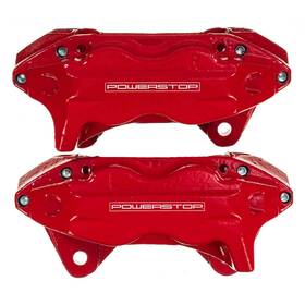 S1830 Power Stop Brake Caliper Performance Stock Cast Iron Red Fits Toyota Each