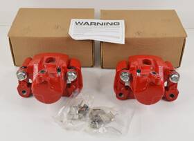 S2012 Power Stop 1995-2004 Toyota Tacoma Front Brake Calipers Red