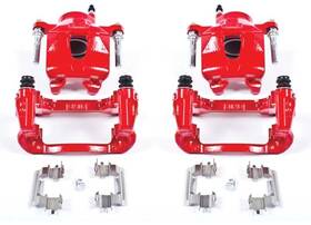 S2580a Power Stop Powerstop For 05-10 Scion Tc Front Red Calipers With Brackets - Pair
