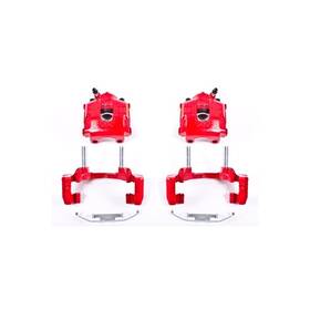 S2640 Power Stop Powerstop Brakes Red Powder Coated Calipers