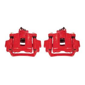 S2726 Power Stop Red Powder Coated Calipers